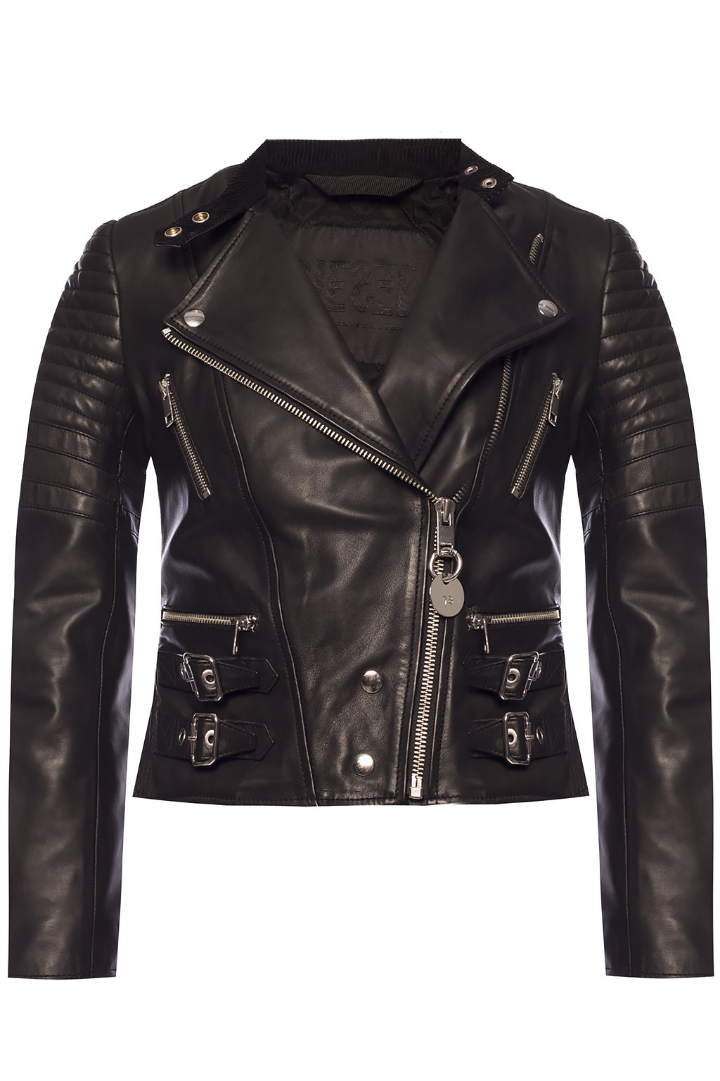 Diesel leather jacket clearance women